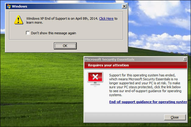 Microsoft actualiza XP Security Essentials por tiempo limitado