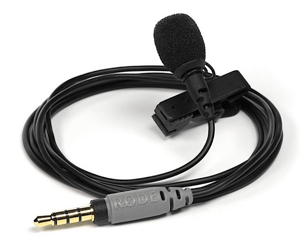 El Rode smartLav es un micrófono excelente para usar en video móvil.