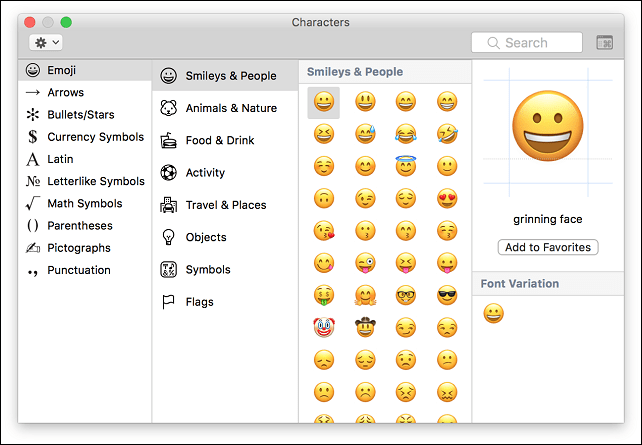 habilitar el teclado emoji macos