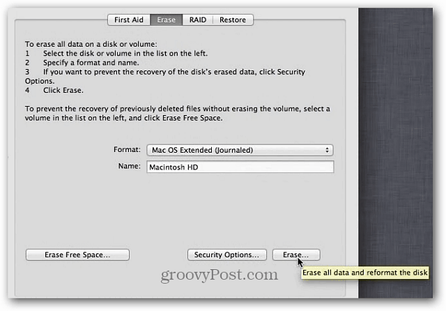 Cómo borrar el disco duro de tu Mac y reinstalar OS X