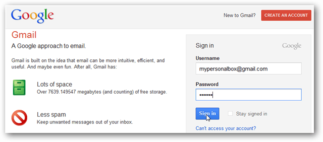 Entrar en Gmail