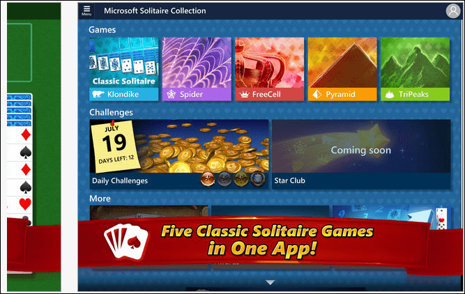Microsoft Solitaire Collection ahora disponible para iOS y Android