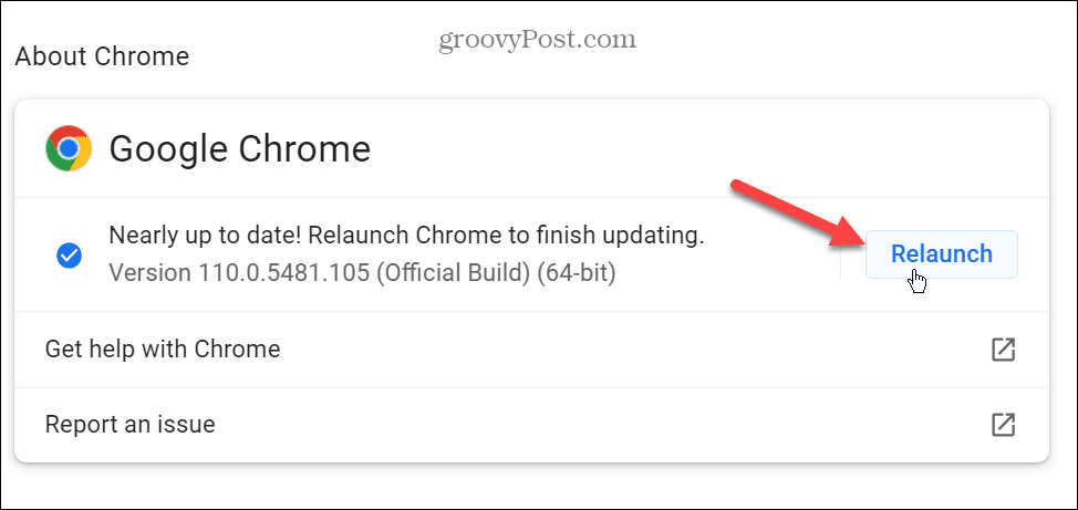Código de error de Google Chrome STATUS_BREAKPOINT
