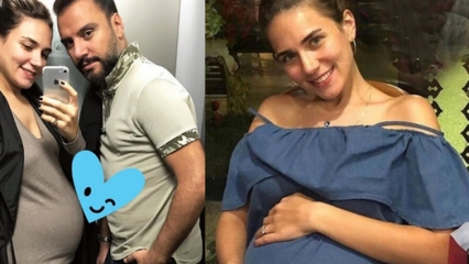 ¡Compartir emocionalmente con la esposa embarazada de Alişan, Buse Varol!