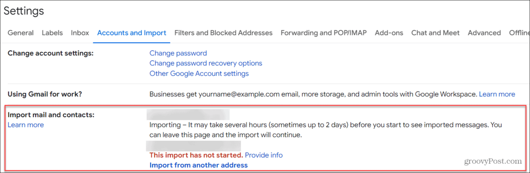 Cómo importar correo electrónico de Outlook a Gmail