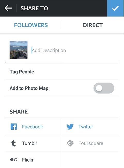 conectando perfiles sociales a instagram