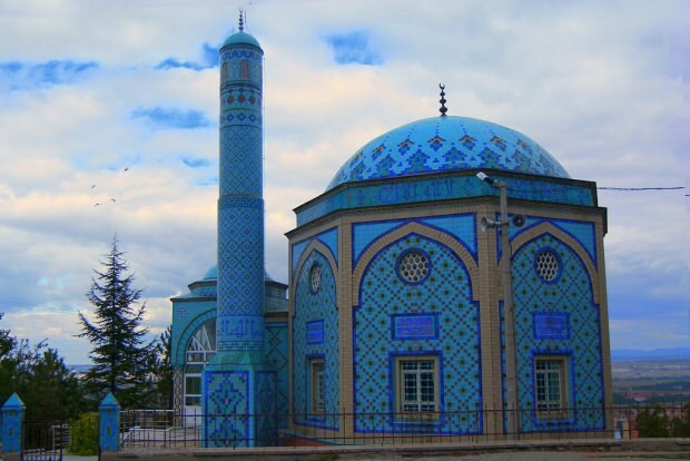 Mezquita de azulejos