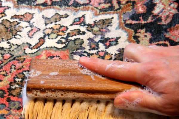Oración limpieza de alfombras