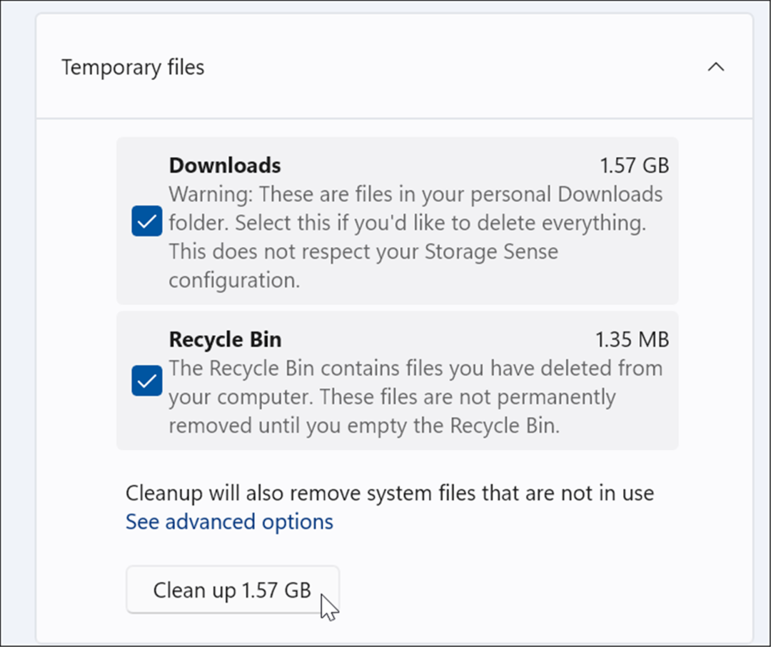 eliminar archivos temporales en windows 11