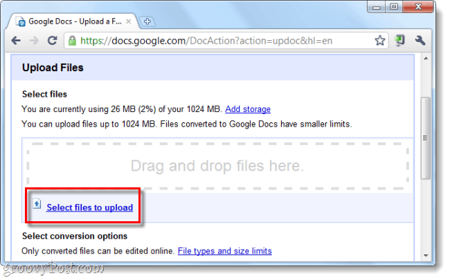 Cómo subir archivos web a Google Docs de manera fácil