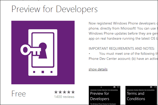 Cómo obtener actualizaciones de Windows Phone 8.1 antes con Preview para desarrolladores