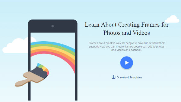 La nueva plataforma Camera Effects de Facebook permite a cualquier persona, incluidos los propietarios de páginas de Facebook, crear marcos de perfil personalizados para las fotos de los usuarios.