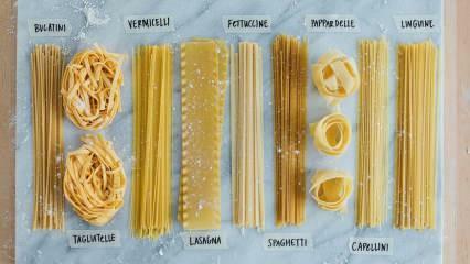 ¡Las recetas de pasta más diferentes! 4 tipos de recetas de pasta para el día nacional de la pasta