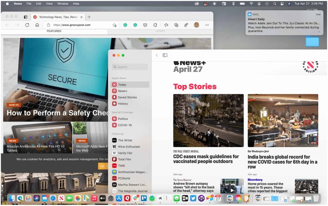 Cómo tomar capturas de pantalla de Mac y grabar videos en macOS Big Sur