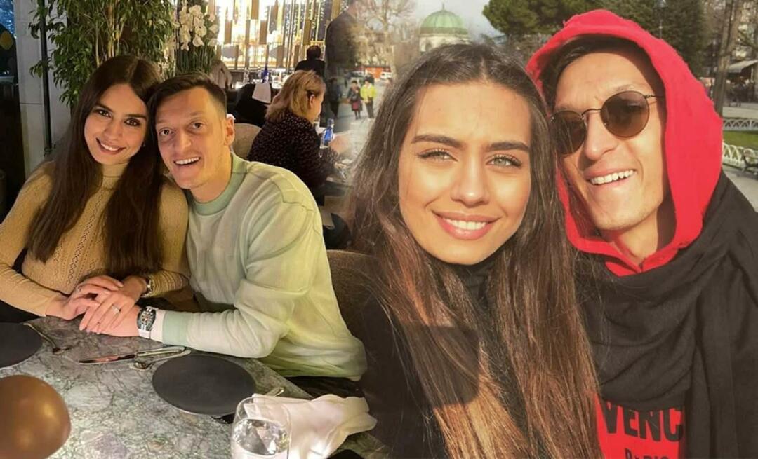 ¡Mesut Özil, quien se convirtió en padre por segunda vez, gritó su amor a Amine Gülşe! El enemigo se está agrietando