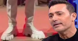 ¡Los zapatos de tacón de Mustafa Sandal fueron objeto de grandes burlas!