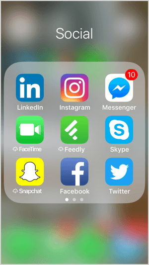 Mucha gente opta por recibir notificaciones de Messenger.