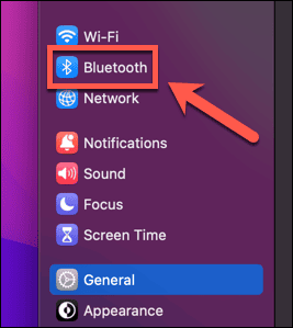 configuración bluetooth mac