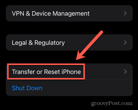 restablecer iphone