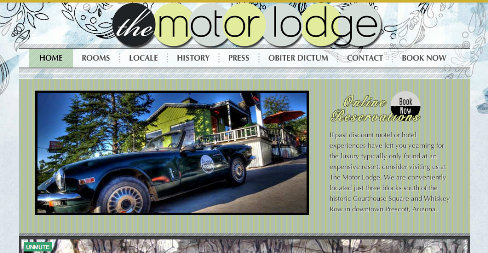 sitio web de motor lodge