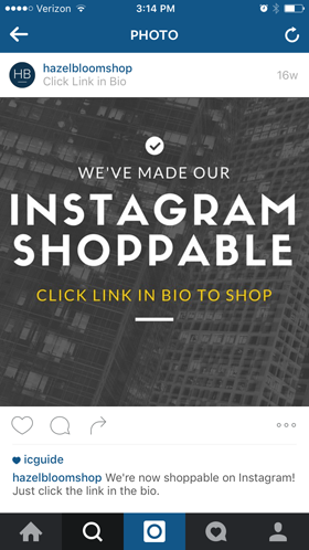 alerta de compra en instagram