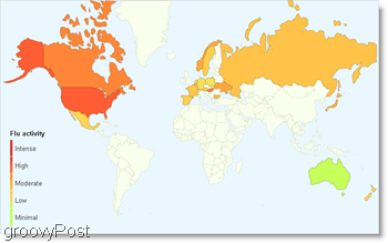 Vea las tendencias mundiales de la gripe google, ahora en 16 países adicionales
