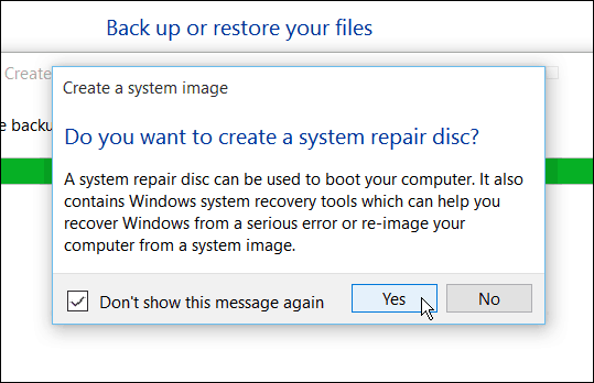 Crear clave de recuperación de Windows 10