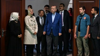 ¡El presidente Erdogan visitó la Casa de Niños Kasımpaşa!