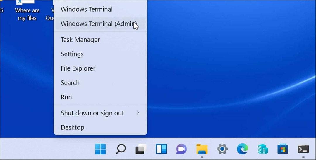 Administrador de terminales de Windows Windows 11