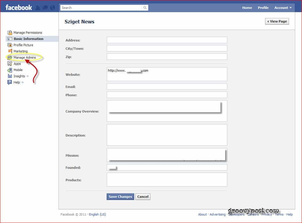 Cómo agregar o eliminar un administrador de su empresa de Facebook o página de fans