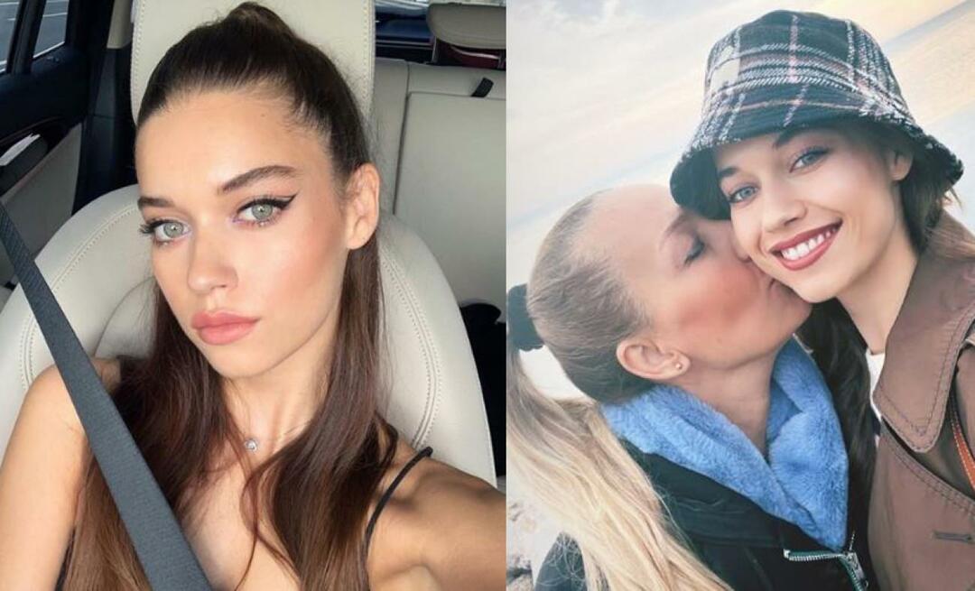 ¡Se hizo famoso gracias a su madre! El compartir de Afra Saraçoğlu asombró su belleza...