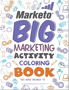 Libro de colorear de la gran actividad de marketing de Marketo