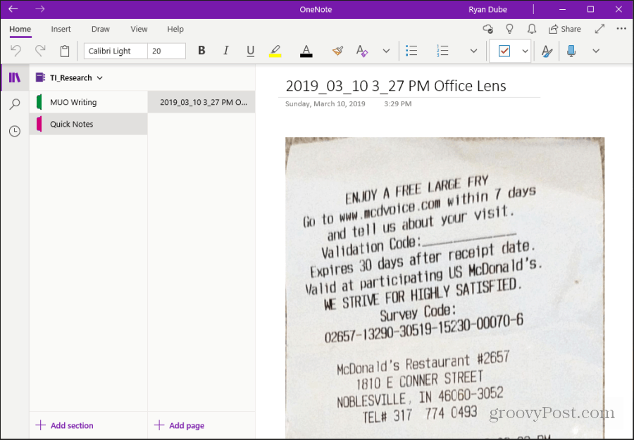 aplicación onenote microsoft