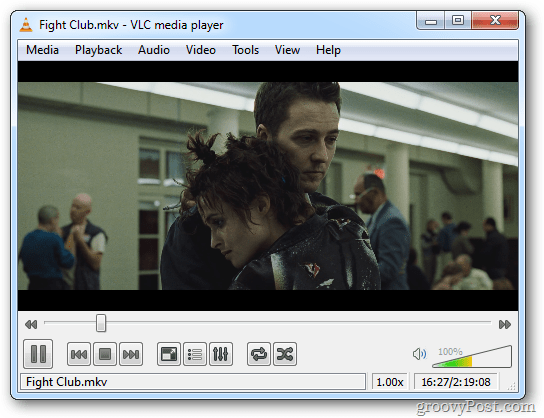 Película convertida de Blu-ray en VLC