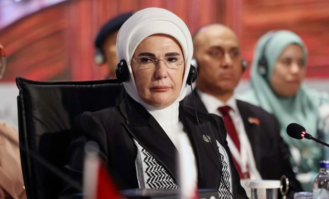 ¡Llamado conjunto por Palestina de la primera dama Erdoğan y los principales cónyuges! "Gran violación del derecho internacional"