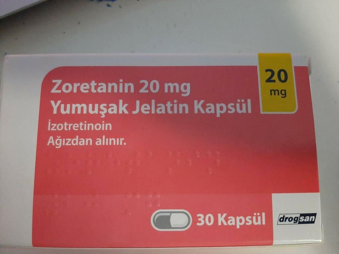 ¿Para qué sirve la cápsula de Zoretanin utilizada en el tratamiento del acné? ¿Cómo utilizar Zoretanina?
