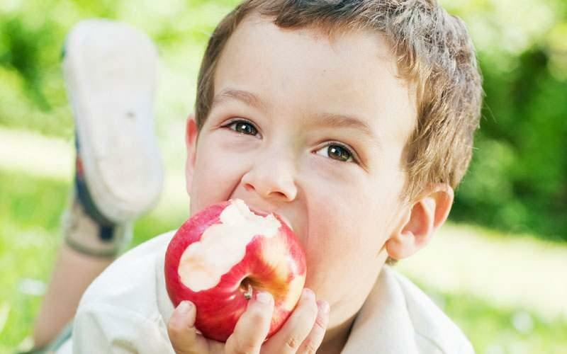 Consumo de frutas y verduras frescas para la salud dental en niños