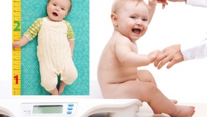 ¿Cómo calcular la estatura y el peso en los bebés? ¿Cómo pesar a un bebé en casa? Medición de altura y peso en el bebé.