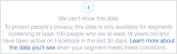 Pixel de Facebook no podemos mostrar este mensaje de datos