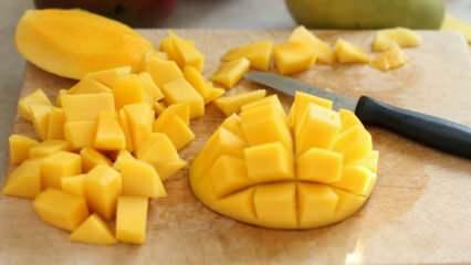 ¿Cómo picar mango? ¿Cómo rebanar el mango más fácil? La técnica para picar mango más fácil en casa