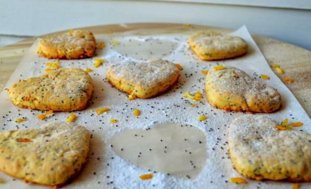 ¿Cómo hacer galletas de limón y amapola?