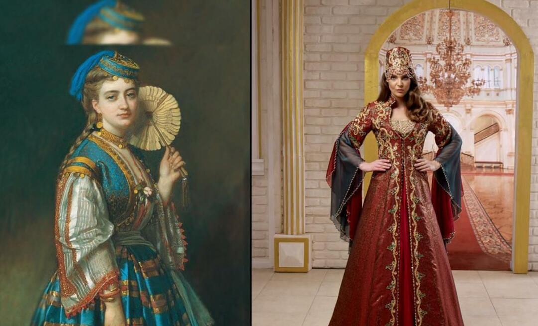 ¿Cómo era la ropa de las mujeres en el Palacio Otomano en los siglos XVIII y XIX? 