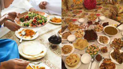 Consejos para preparar la mesa iftar y sahur