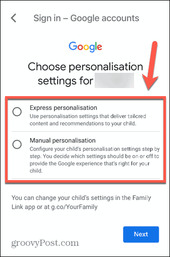 Personalización de cuentas de gmail para niños