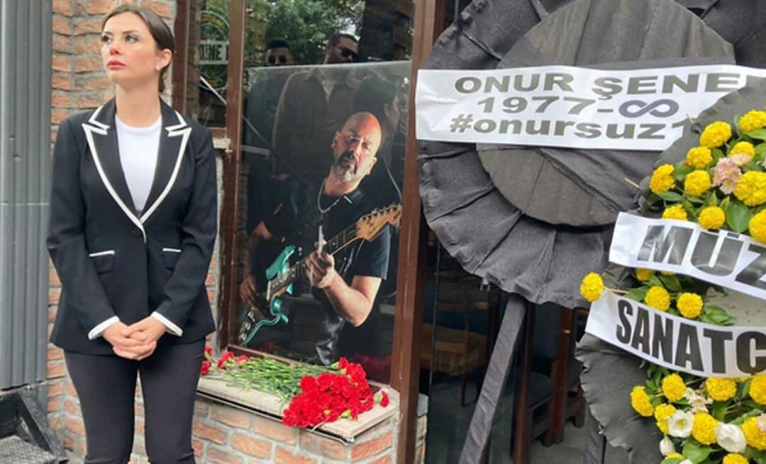 Se celebró una ceremonia de conmemoración de Onur Şener, quien fue asesinado por haber pedido una canción: ¡Está en todas partes!