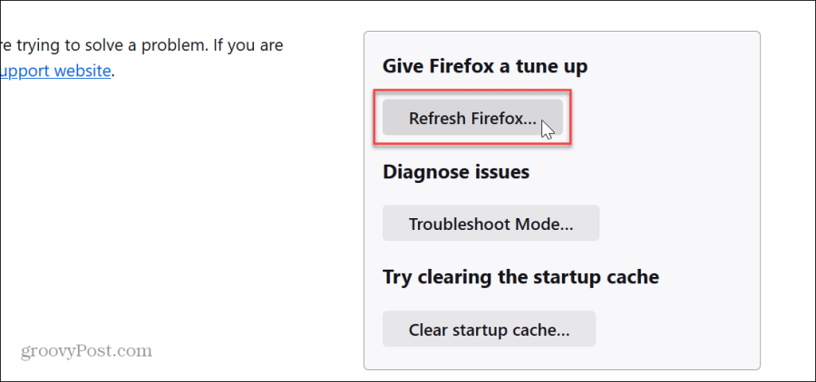 Problema de Firefox al cargar la página Error