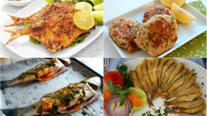Deliciosas recetas hechas con pescado.