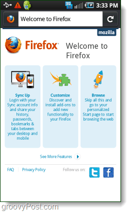 Firefox en Android