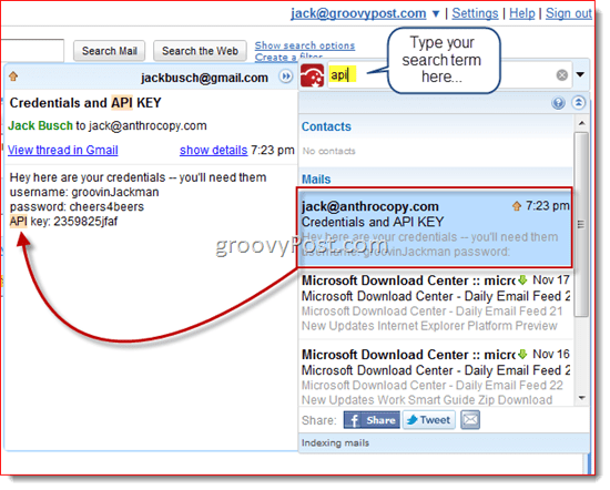 Revisión de CloudMagic: Búsqueda instantánea de Gmail en varias cuentas