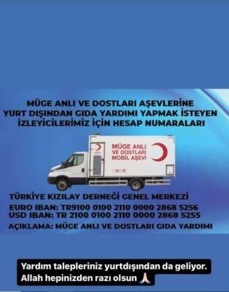 Asistencia para el terremoto de Müge Anlı